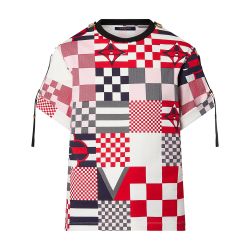 Women's Graphic LV x AC Print T-Shirt | LOUIS VUITTON | 24S