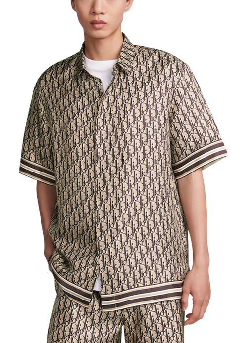 DIOR Dior Oblique short-sleeved shirt
