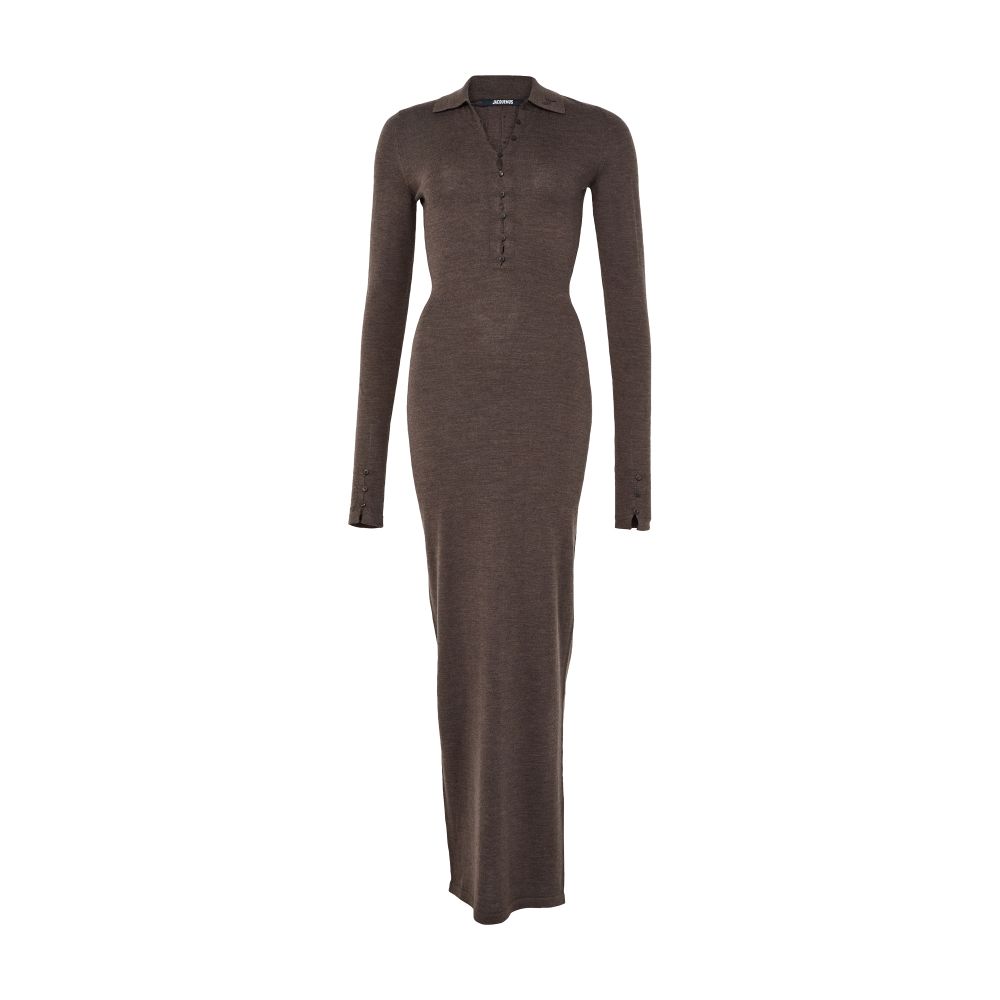 The Merino polo dress thumbnail 7