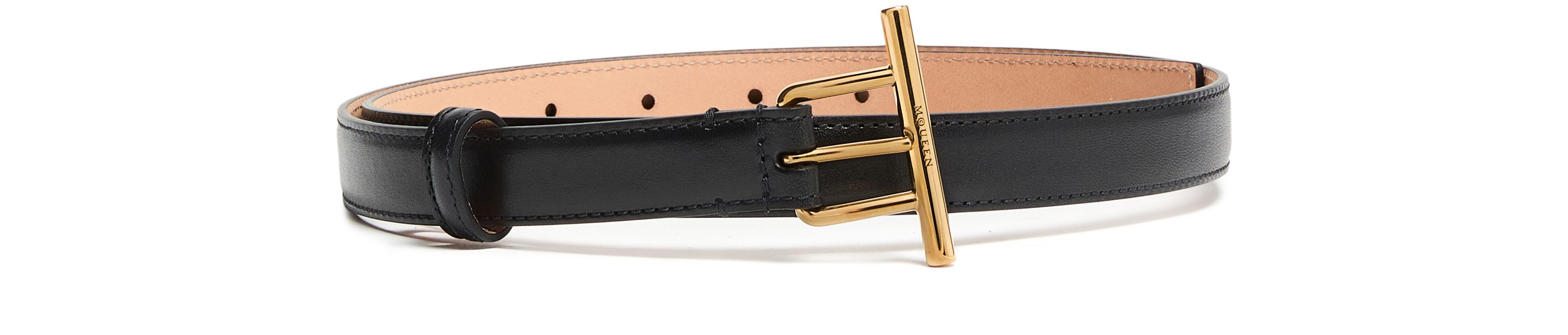 T-Bar leather belt