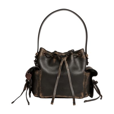 Multipocket mini bucket bag vintage