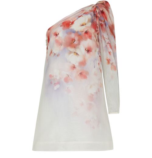 ZIMMERMANN Crush asymmetrical mini dress