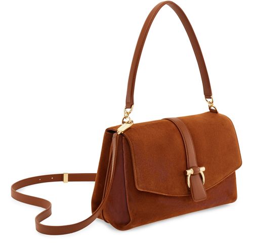 FERRAGAMO Front flap shoulder bag