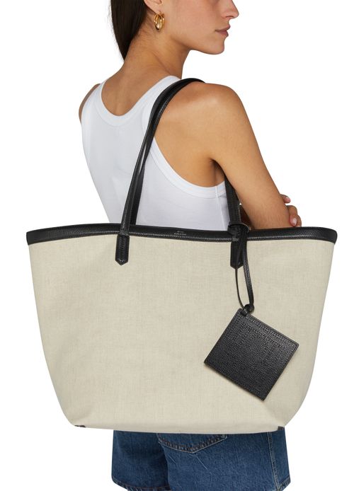 TOTEME Canvas travel tote bag