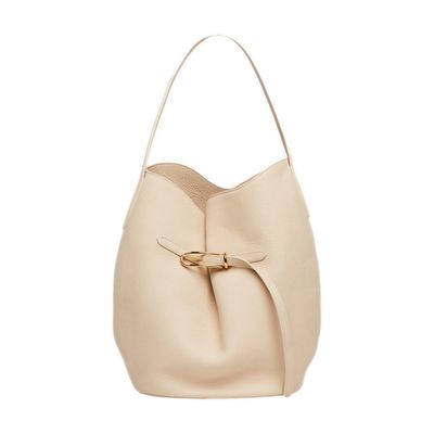 Liffner Belted Large Bucket Bag