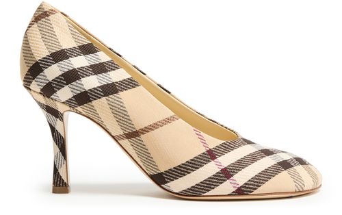 BURBERRY Check Baby pumps