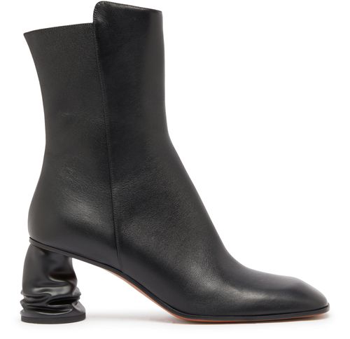 MCQUEEN Leather boots Crush 