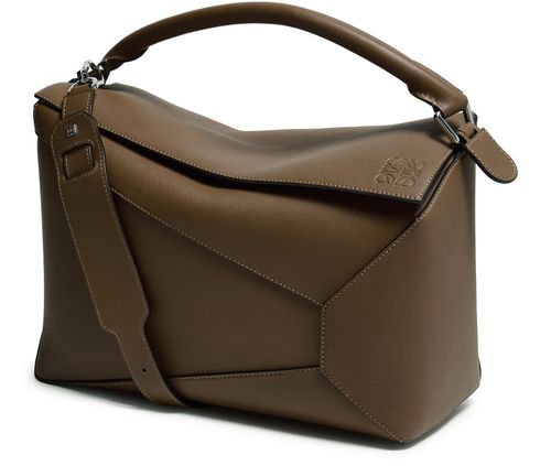 LOEWE Large Puzzle bag in grained calfskin