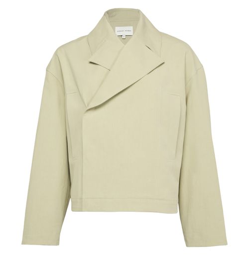 LOULOU STUDIO Coen short cotton jacket