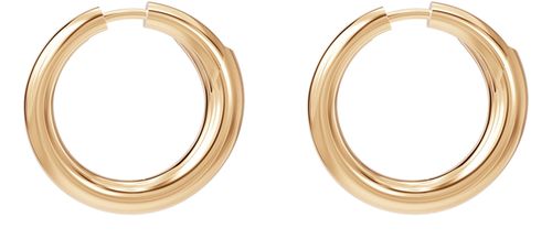 CHARLOTTE CHESNAIS Biseau Creole earrings