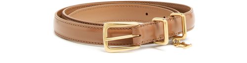 CELINE Elegant charm belt in taurillon leather