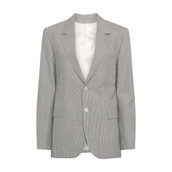 24SS【CELINE】ストライプ 軽量ウール ジュードジャケット