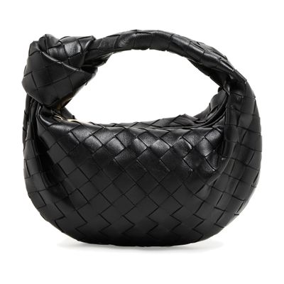 Bottega Veneta Mini Jodie Bag In Black