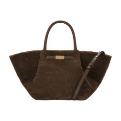 バッグ BELVEDERE JULIA MIDI BAG eggshell DeMellier Midi New York Lizard-Embossed Leather Tote Bag