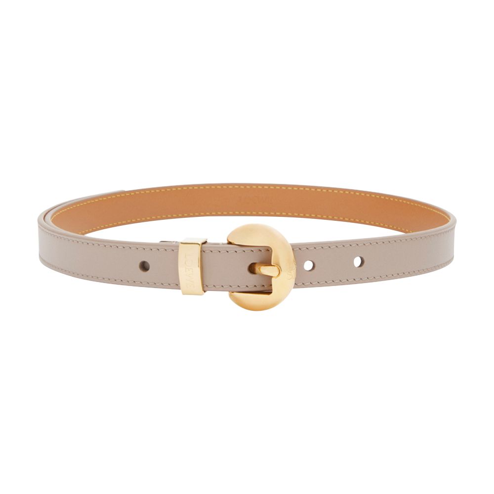Pebble belt in smooth calfskin thumbnail 6