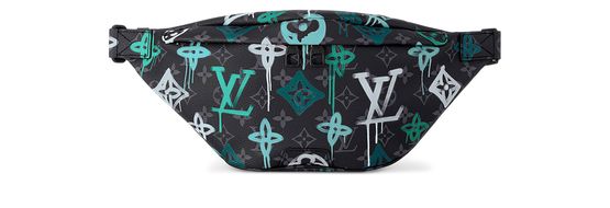 Louis Vuitton Discovery Bumbag LV Graffiti Multicolor in Coated