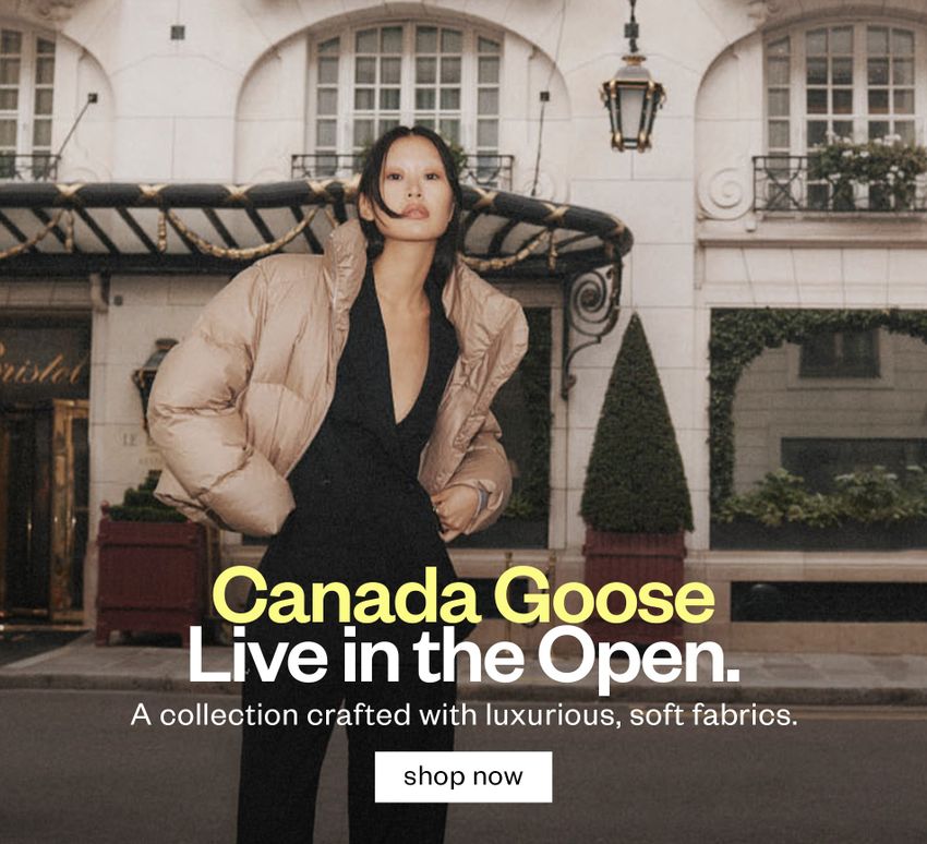 Canada goose deals glamour shopping