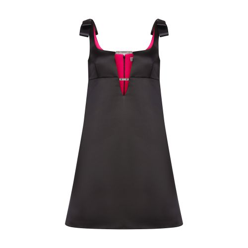 Nina Ricci Satin-finish A-line Minidress In U9000