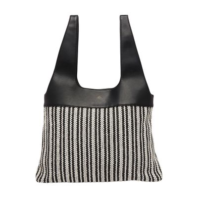 Shop Apc Sophie Tote Bag In Black