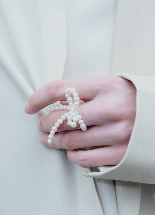 COMPLETEDWORKS Pearled ring