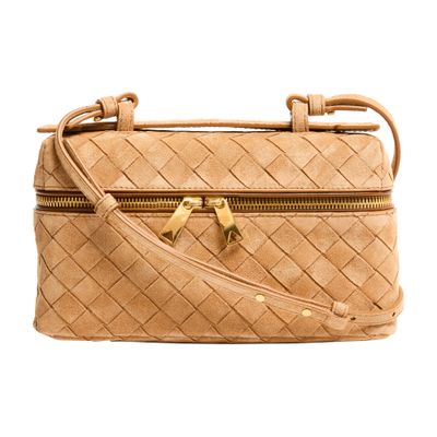 Bottega Veneta Bang Bang Vanity Case In Gold