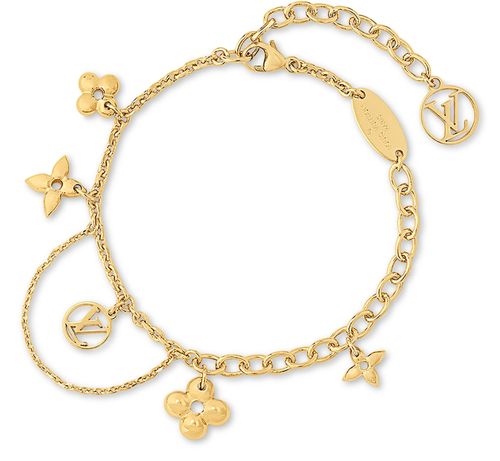 LOUIS VUITTON Bracelet souple Blooming