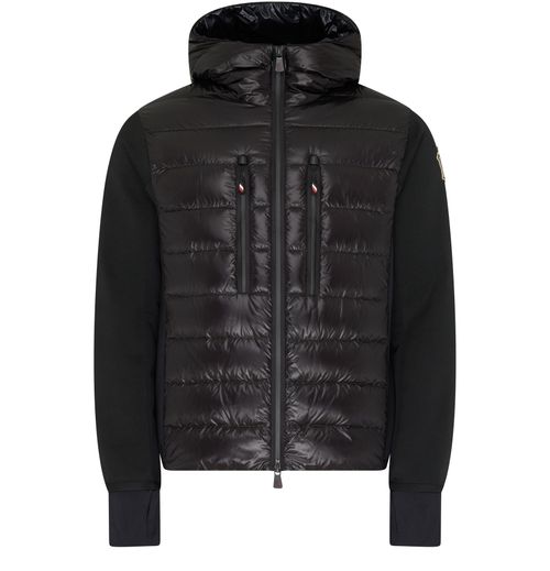 MONCLER GRENOBLE 双材质羽绒夹克