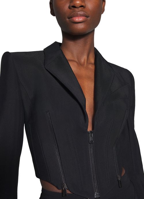 MUGLER Cropped jacket