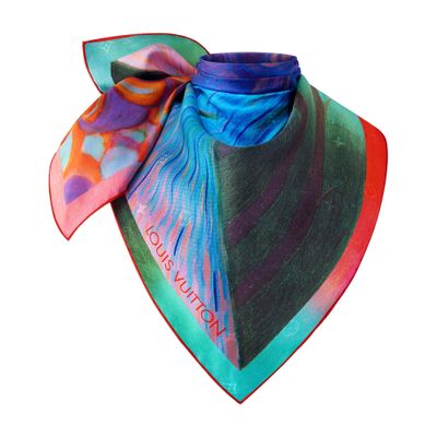 Louis Vuitton Iris Spring Square 90 In Multicolor