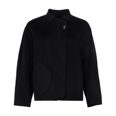Soeur Windsor Coat In Black