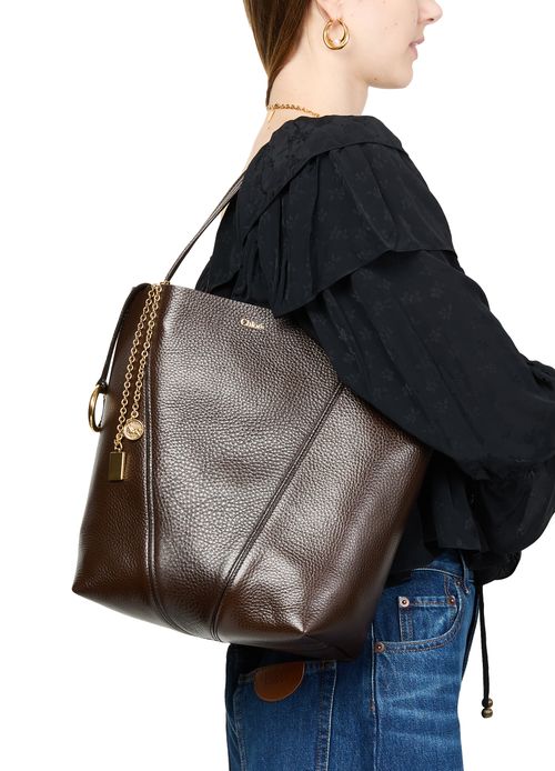 CHLOE Chloe Spin grained leather tote bag
