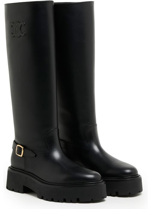 CELINE Celine bulky high boot in calfskin