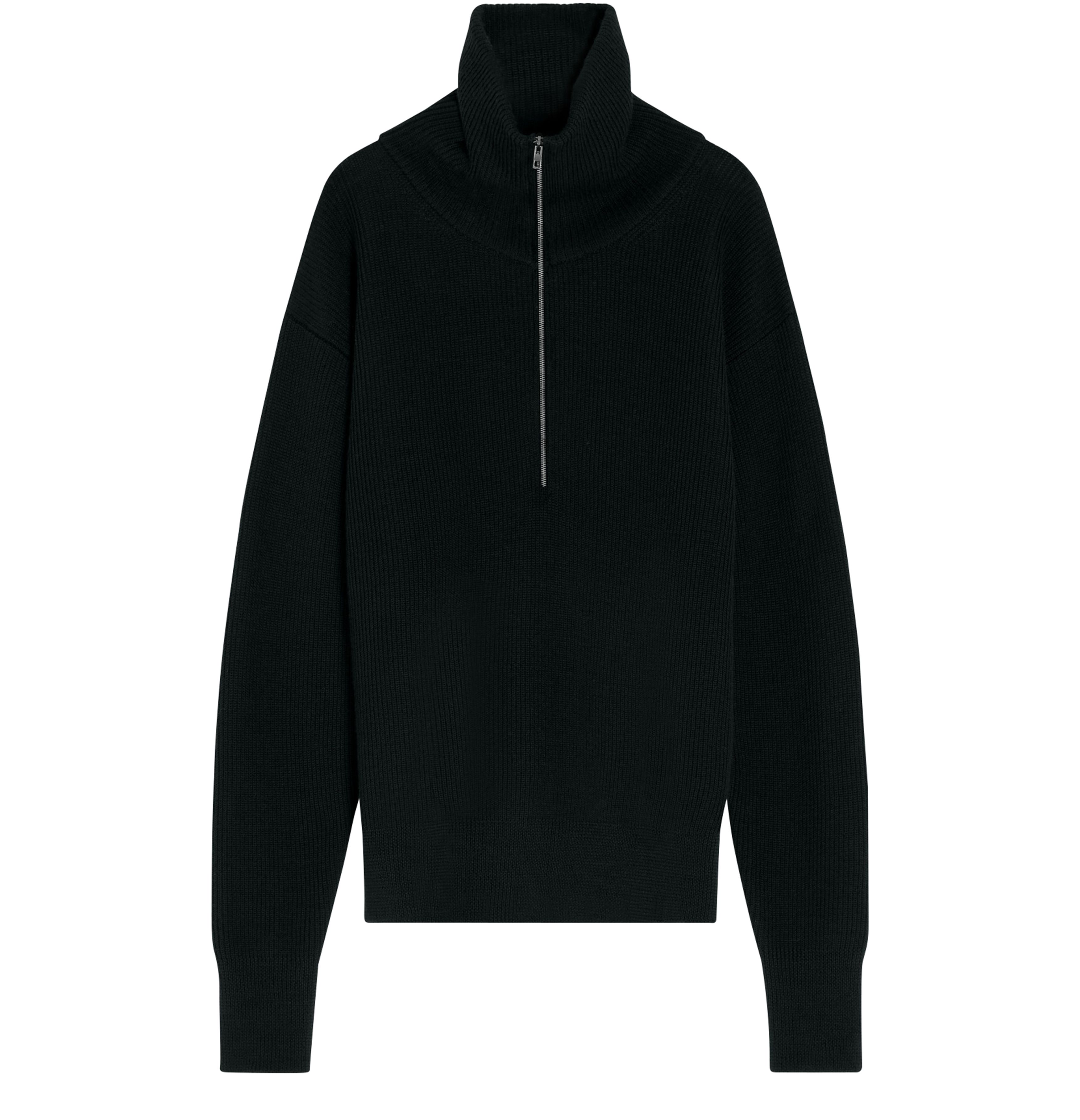 Half zip sweater