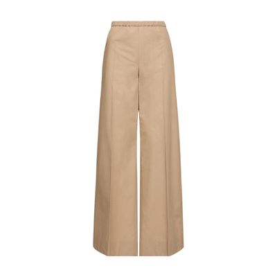 Moncler Straight Pants In Brown