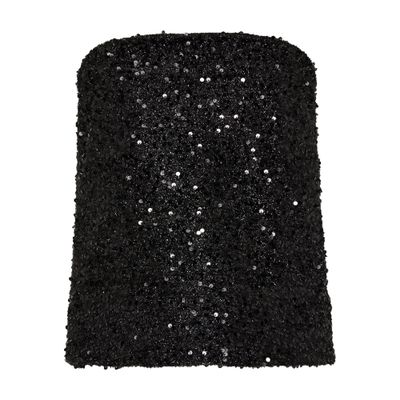 Isabel Marant Sequined Top In Black