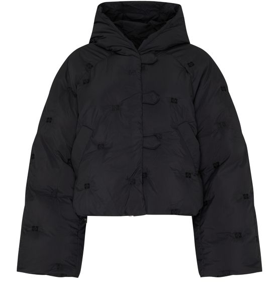 Tech short down jacket GANNI