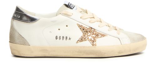 GOLDEN GOOSE Super-Star glitter sneakers