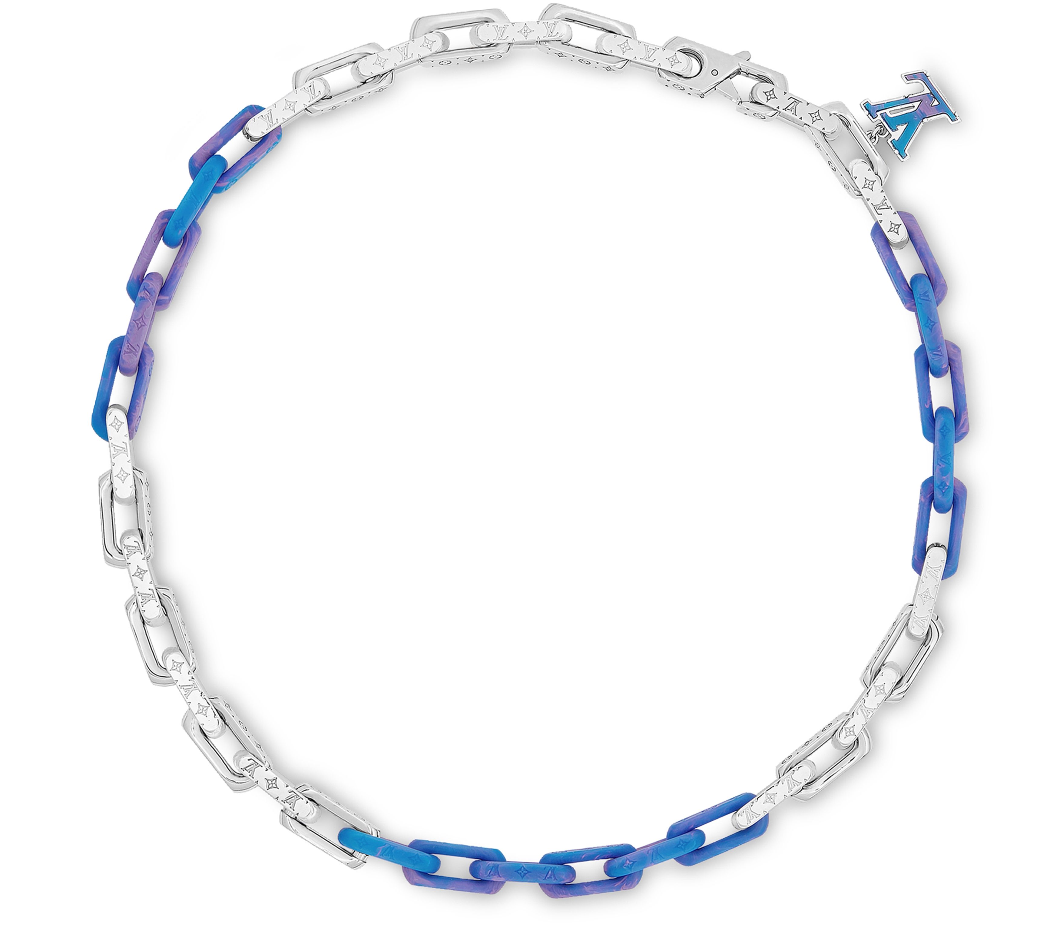 Monogram Chain Necklace