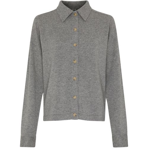 TOTEME Raglan-sleeve cashmere shirt