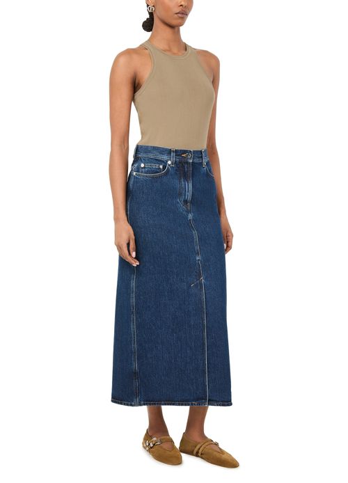 MAX MARA Arnes cotton knitted tank top