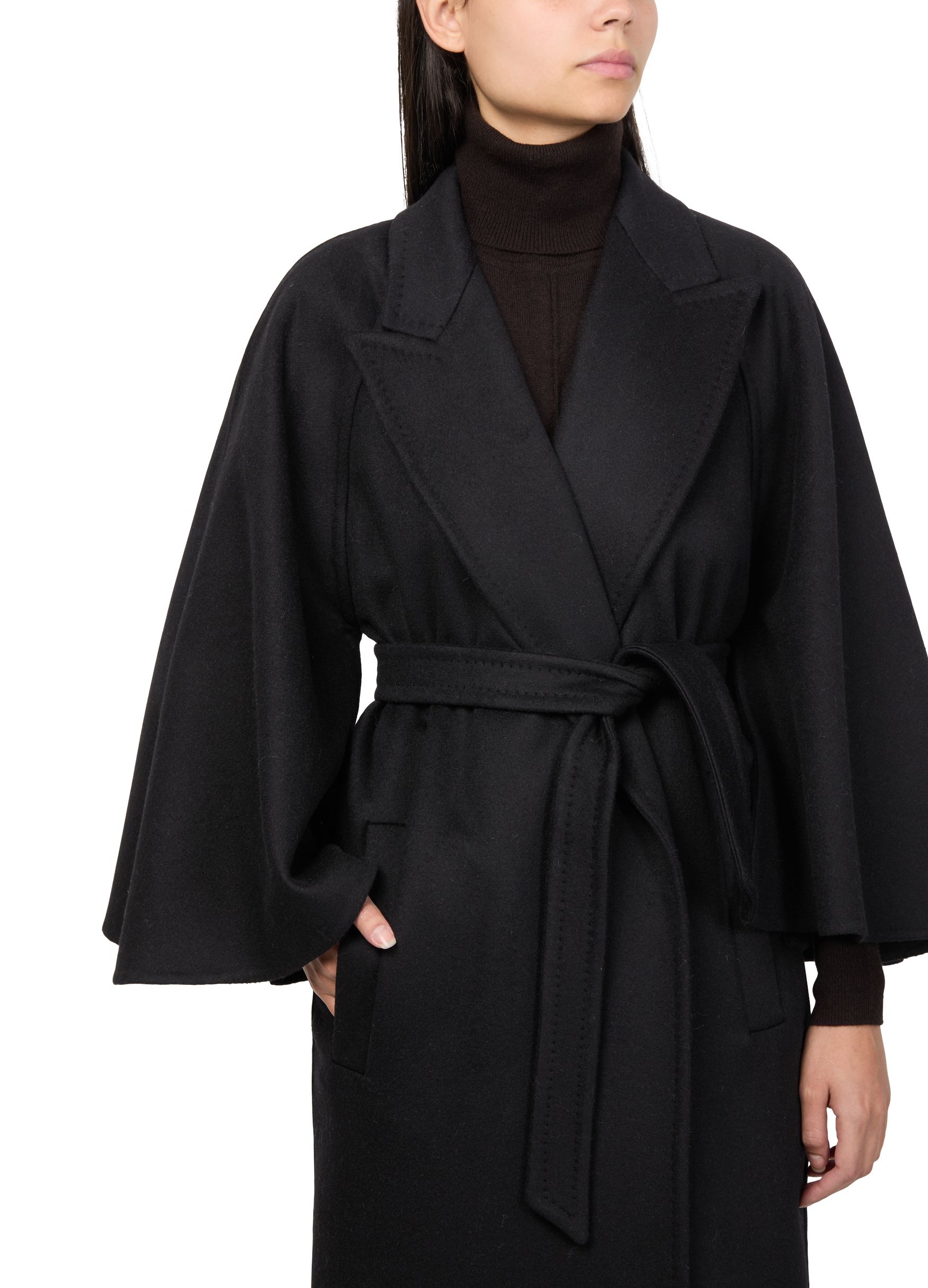 Gange long belted coat thumbnail 4