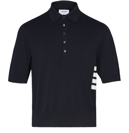 THOM BROWNE Cotton polo