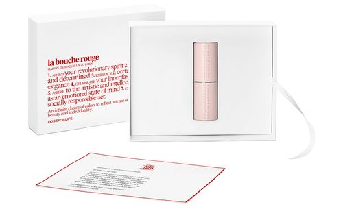 LA BOUCHE ROUGE Refillable Fine Leather Case
