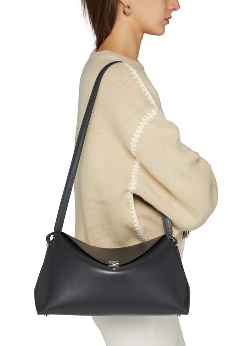 TOTEME Sac à main en cuir T-Lock