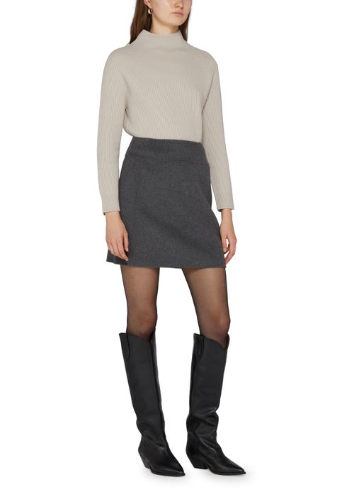 S MAX MARA Pull à encolure montante Ines