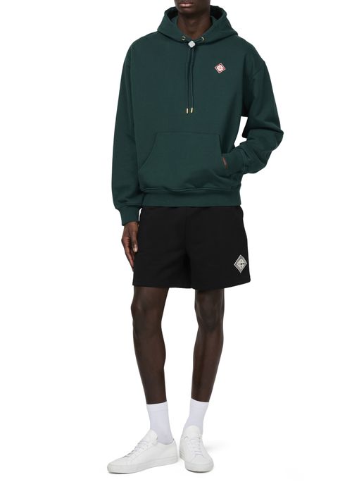 CASABLANCA Embroidered patch hoodie