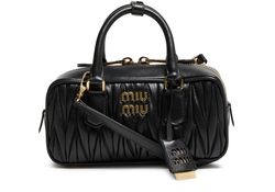 【VIP価格】MIU MIU ARCADIE MINI マットレス ハンドバッグ Miu Miu Arcadie ミニバッグ | ブラウン | FARFETCH JP