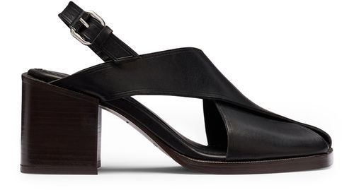 LEMAIRE Cross sandals 80