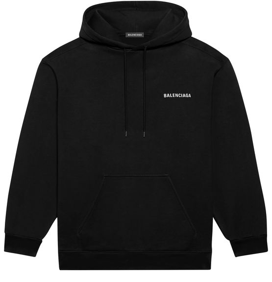 balenciaga small logo hoodie