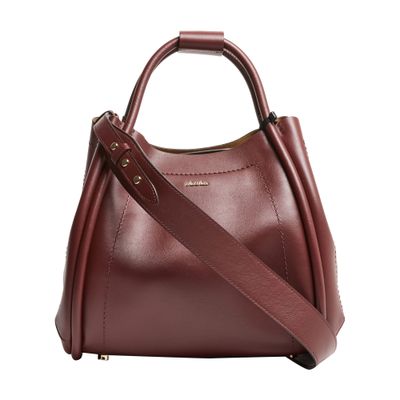 Max Mara Marine Handbag In Purple